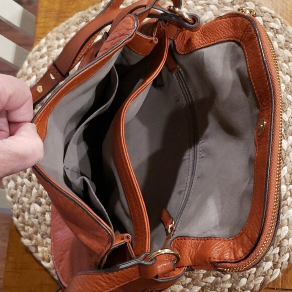 Vince Camuto Genuine Soft Leather Small Crossbody - Picture 5 of 13